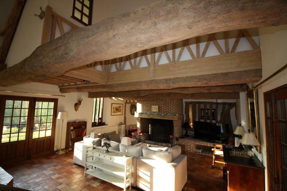 Maison Normande De Caractere A Colombages Saint-Hymer Εξωτερικό φωτογραφία