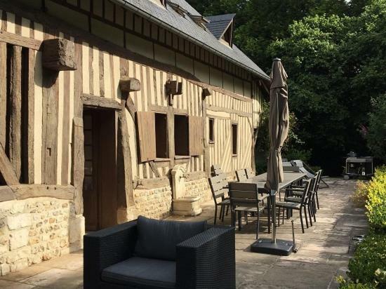 Maison Normande De Caractere A Colombages Saint-Hymer Εξωτερικό φωτογραφία