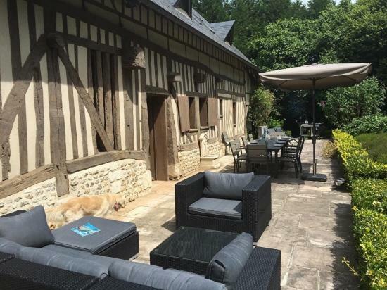 Maison Normande De Caractere A Colombages Saint-Hymer Εξωτερικό φωτογραφία
