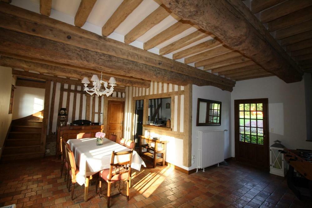 Maison Normande De Caractere A Colombages Saint-Hymer Εξωτερικό φωτογραφία